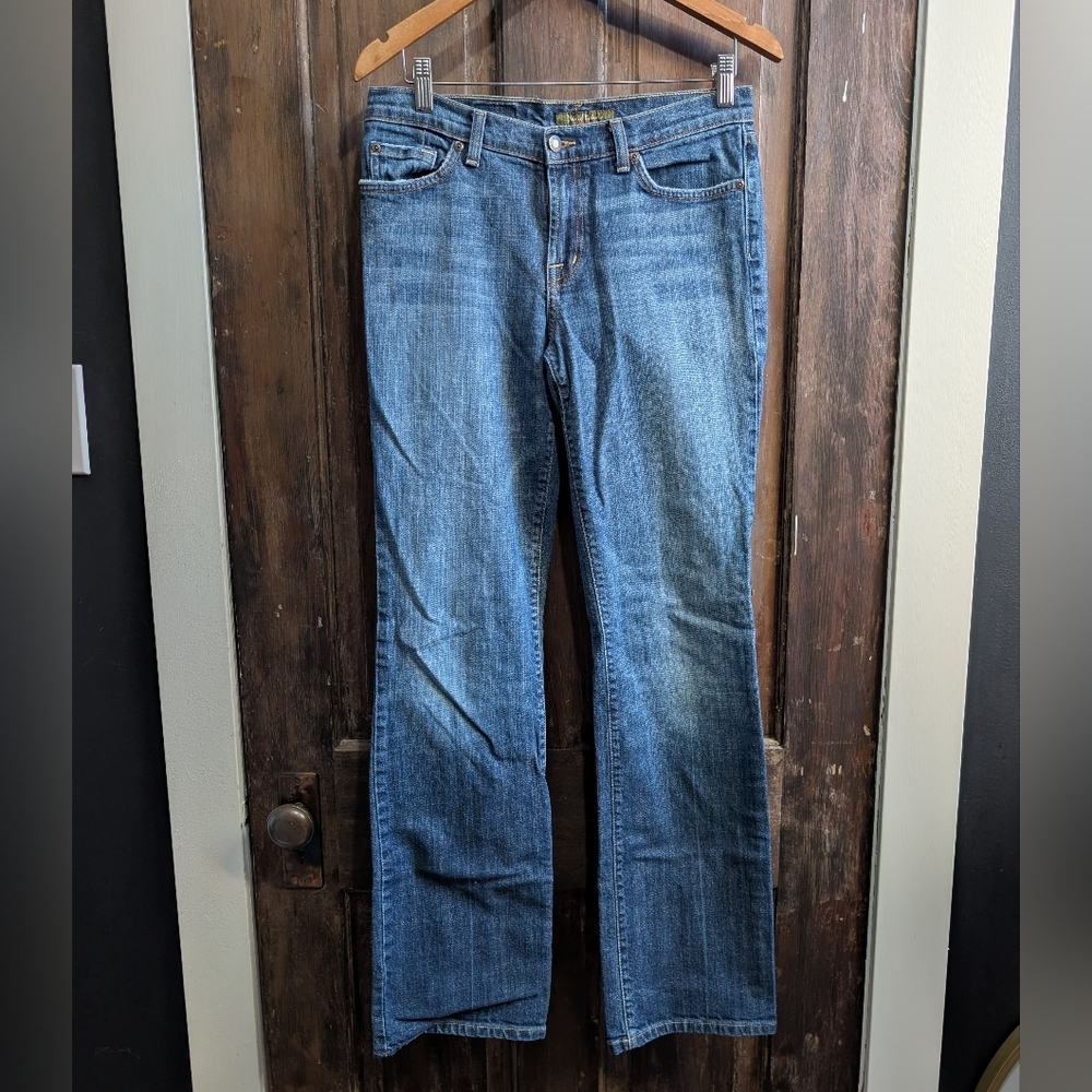 David Kahn Straight Leg Medium Wash Denim, 32" Waist